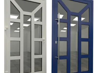 Aluminum Joinery Doors 3D model