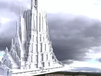 Tower of ascension 3D model