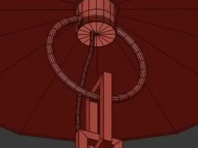 Untitled visual comfort pendant light 3D model