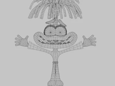 Inside Out 02 Anxiety Insideout Low-poly 3D model