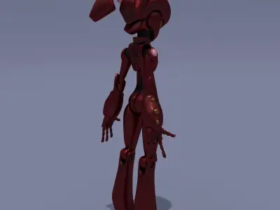 Robot Alexa 3D model