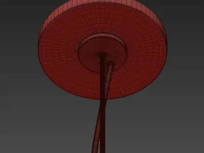 Discoco designed by Christophe Mathieu in 1997 3D model