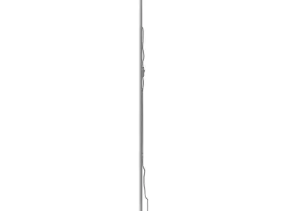 NOT CHICKPEAS Floor Lamp black 3D model