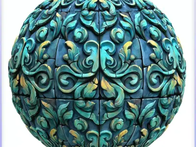 Stylized Ornaments Seamless Texture Texture