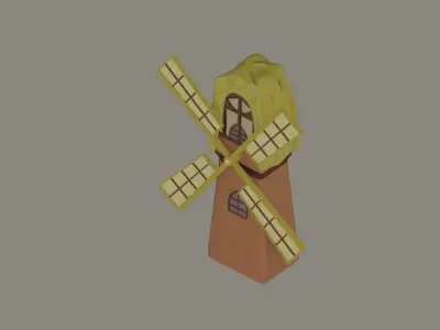 Windmill 3D model