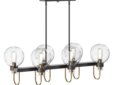 Bauhaus Linear Pendant 3D model