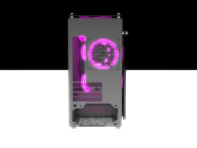 Gamer Computer Case Free 3D model