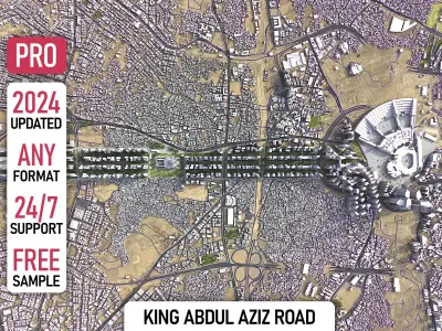 Mecca - Masar Destination Low-poly 3D model