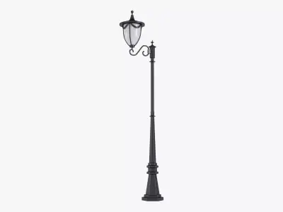 Vintage Streetlight v 1 3D model