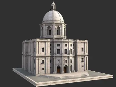 National Pantheon Portugal 3D model