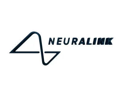 Neuralink Logo v2 005 Free low-poly 3D model