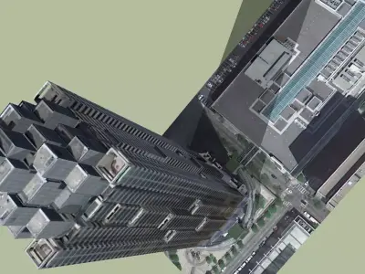 Atlanta Suntrust Plaza 3D model