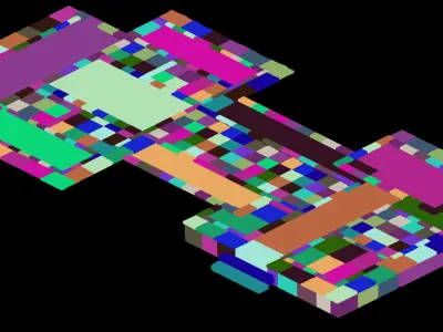 City - Xilaicheng Cemetery Floor 23 3D model