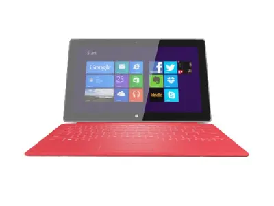 Microsoft Surface Pro with Touch Cover 3D model