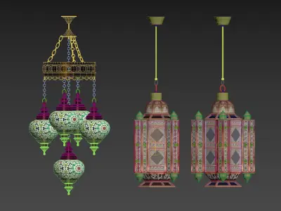 pendant 3D model buy