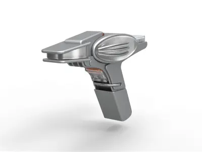 Prototype Phaser from Star Trek 2 The Wrath of Khan 1982 3D print model