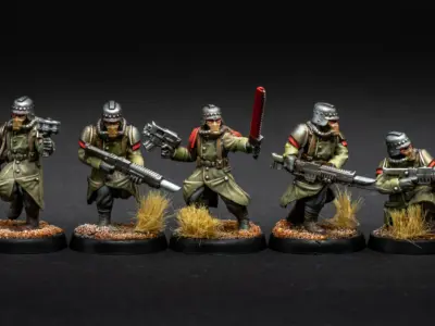 GrimGuard Trench Runners 3D print model