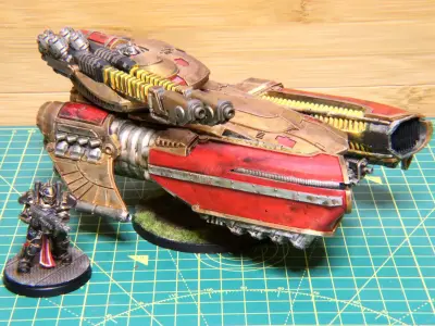 Obsidian Guard - Raptor Combat Skimmer 3D print model