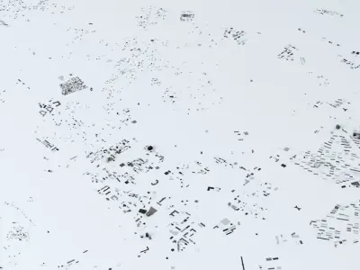 Kabul Streets and Buildings 3D model