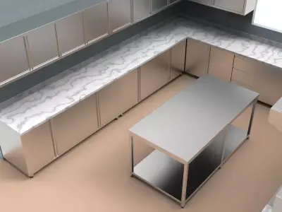 KITCHEN 54 3D model