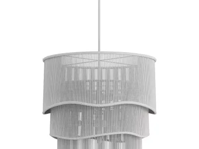 Nimes 11 Light Chandelier 3D model