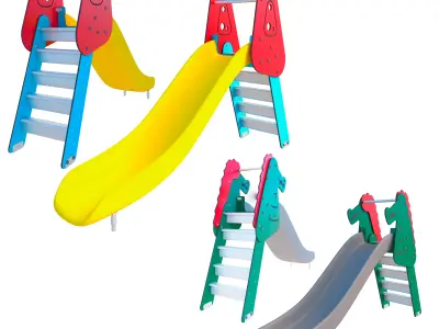 Children slides Kompan  3D model