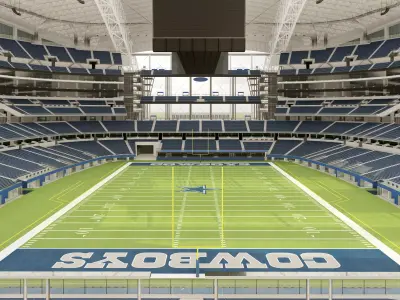 ATandT Stadium - Dallas USA 3D model