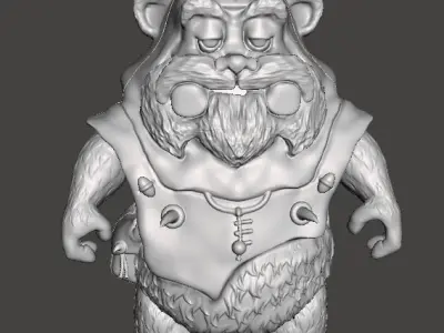 STL File 3D Ewoks DEEJ 3D print model 3D print model 3D print model
