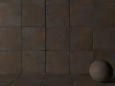 Wall Tiles Museum Iron Oxide 80x80 Texture