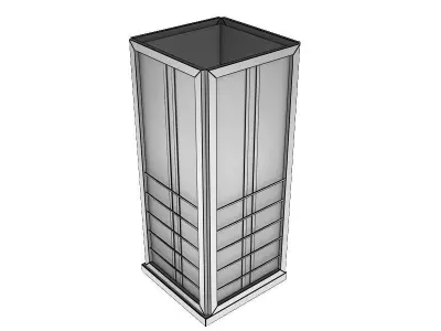 Floor Lamp A014 3D model