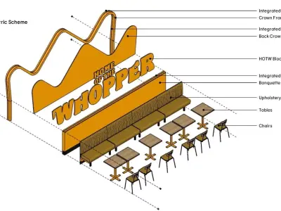 Home of the Whopper Crown 2025 3D model