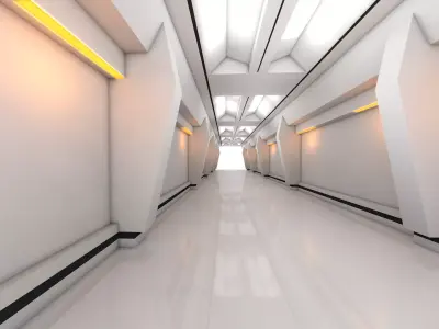 Corridor Interior 3D model order