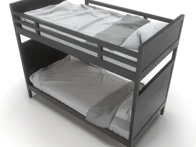 IKEA Norddal Bunk Bed 3D model