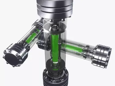 Virus Container 3D model