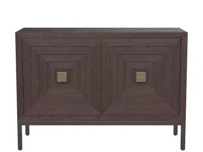 Aiken 2 Door Cabinet 24916 3D model
