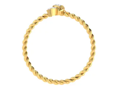 Women Ring Render 3dm STL OBJ FBX  3D print model purchase