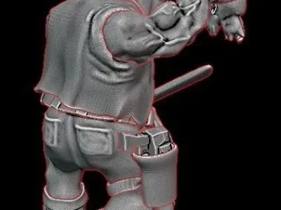Ork kon boyz pack 3 3D print model