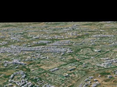 Abuja - Nigeria 3D model