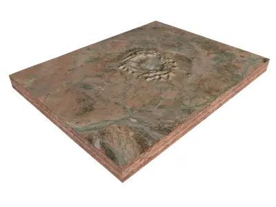 Gosses Bluff Crater Australia 3D model