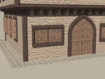ottoman house 3D model