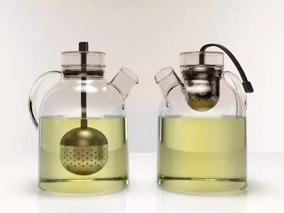 Teapot Kettle 3D model