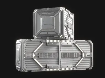  Sci-fi Container Set 