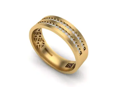 jewelry ring 343 3D print model purchase