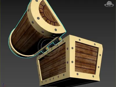 Treasure Chest 3D model