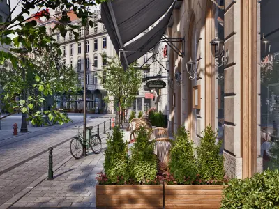 Archmodels for UE vol 8 - the whole city district 3D model