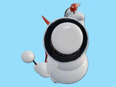 Snowman Free 3D print model