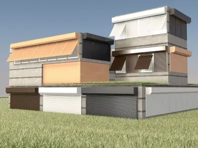 Panjur  Villa Free 3D model
