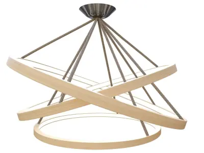 Modern Chandelier 3D model 5