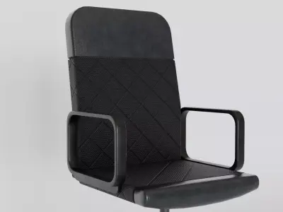 Office Chair Photorealistic  for ArchViz and AAA Games  Free low-poly 3D model