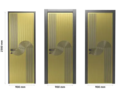 Modern doors 3D model